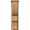 Ekena Millwork Ridgewood Smooth Corbel w/Backplate, Western Red Cedar, 7 1/2"W x 14"D x 30"H COR08X14X30RID01SWR - alternate 3